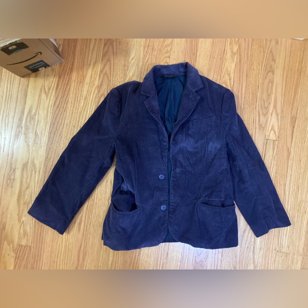 DKNY purple corduroy blazer size small